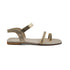 Gold Slingback Crystal Fancy Flat For Women 2398